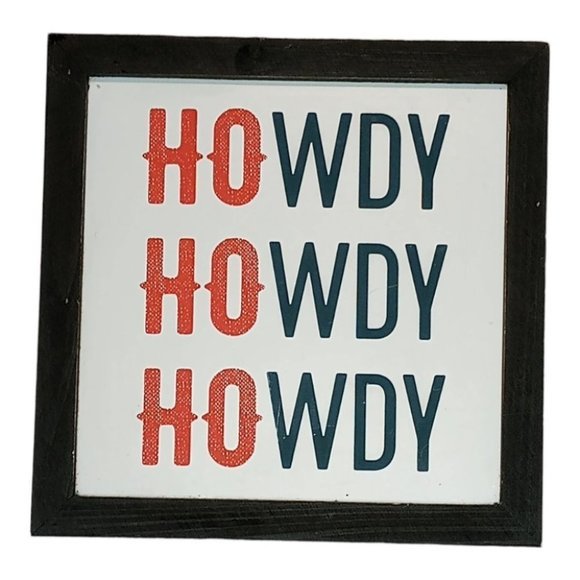 Howdy Farm house‎ art wall - Picture 4 of 8